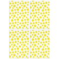 thumbnail image 1 of Lemon Pattern Kitchen Towels 4 Pack, 18x26 Inch Fruit Dish Towels, Absorbent Soft Cotton Tea Towels for Kitchen Decor and Bar Use, 1 of 3