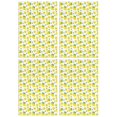 thumbnail image 1 of Lemon Pattern Kitchen Towels 4 Pack, 18x26 Inch Fruit Dish Towels, Absorbent Soft Cotton Tea Towels for Kitchen Decor and Bar Use, 1 of 3