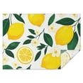 thumbnail image 1 of Lemon Pattern Rectangle Tablecloth 60"x84",Waterproof Polyester Rectangle Table Cloth, Wipeable Spillproof Polyester Tablecloth for Dining, Camping, Indoor and Outdoor, 1 of 5