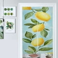 thumbnail image 1 of Lemon Pattern With Leaves Door Curtain Nordic Living Room DoorCurtain Porch Partition Curtain Kitchen Rative Half Curtain, 1 of 4
