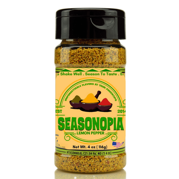 Seasonopia Lemon Pepper Seasoning 4 oz