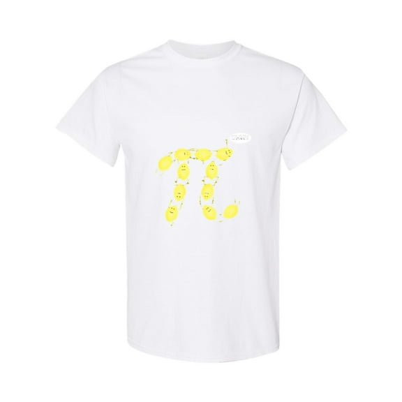Lemon Pi 3.14 A Funny Math Joke And Fruit Food Pun For A Teacher Unisex T-Shirt, up to size 5XL
