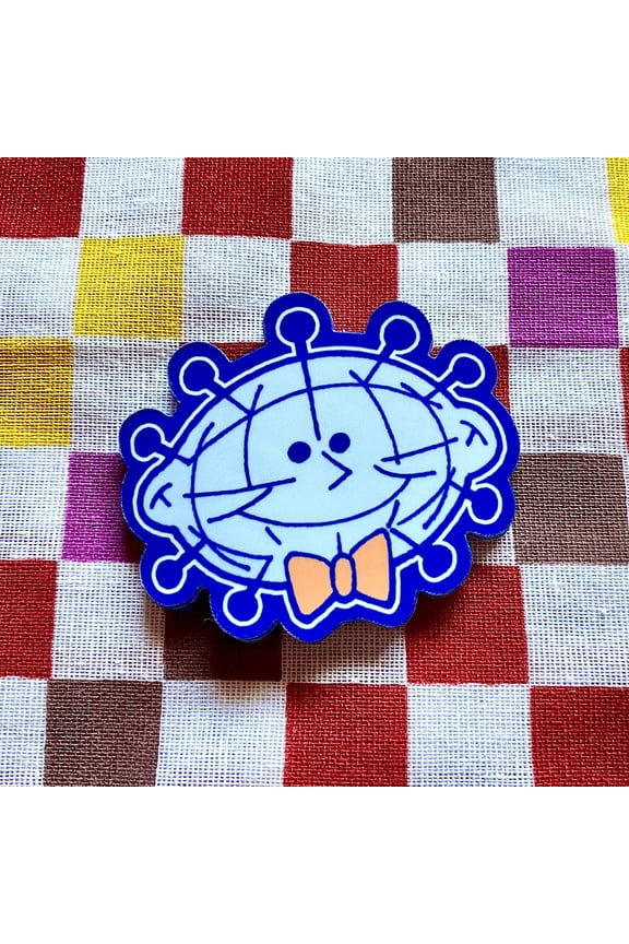 Lemon Pinhead keychain (1 keychain)
