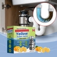 thumbnail image 1 of Lemon Pipe Deodorant Cleaning Tablets,12PCs Foaming Sink and Drain Deodorizer Tablets,Multi Surface Clean Refill,No Toxic Cleaning Tablets,for Bathroon & Kitchen Tube Cleaning, 1 of 6
