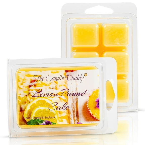 Lemon Pound Cake Scented Wax Melt - 1 Pack - 2 Ounces - 6 Cubes