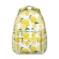thumbnail image 1 of Lemon Print Academic Backpack - Durable School Bookbag for High School & University, Spacious & Lightweight Laptop Bag, Perfect Gift Idea, 1 of 6