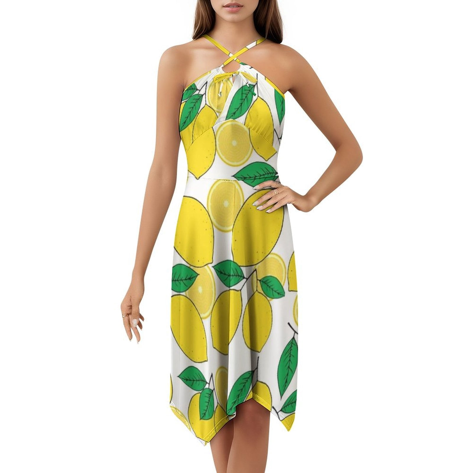 Large Lemon Professional Dress
