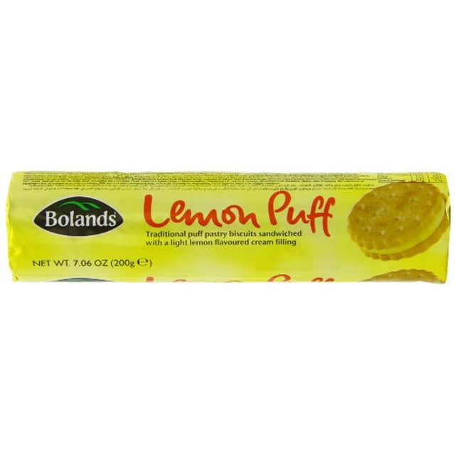 Lemon Puff Biscuits 200 g (Pack of 12) - Walmart.com