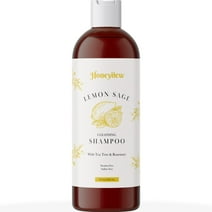Lemon Sage Clarifying Shampoo for Oily Hair - Sulfate Free Shampoo Oily Hair Formula with Keratin Rosemary and Tea Tree Oil - Oily Hair Shampoo for Dry Scalp and Build Up, 8 fl oz