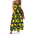 thumbnail image 1 of Lemon Sleeveless Dress Dresses Summer Elegant Dresses for Women Long Dress, 1 of 5