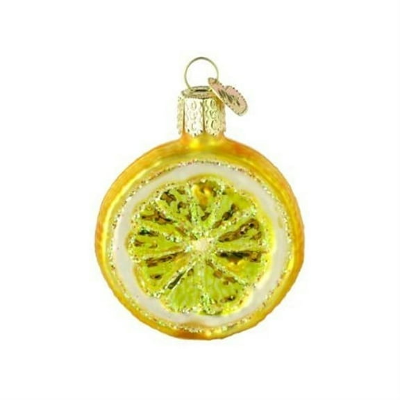 Old World Christmas 2.25In Lemon Slice, Glass, Ornament Lemonade Tart 28001