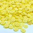 thumbnail image 1 of Lemon Slice Shape Glitter Confetti (1oz = 28g), 1 of 2