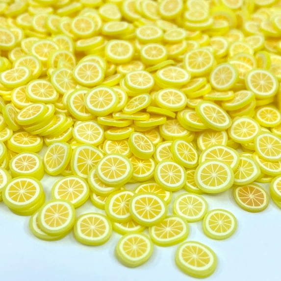 Lemon Slice Shape Glitter Confetti (1oz = 28g)