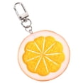 thumbnail image 1 of Lemon Slices Chain Resin Fruit Model Funny Keyring Simulated Fruits Keychain Pendant Bag Charm Stylish Jewelry, 1 of 13