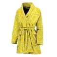 thumbnail image 1 of Lemon Slices Pattern Women Bathrobe One Size Univeral Fits Fashion Lightweight Plush Fleece Long Robe For Women, 1 of 3