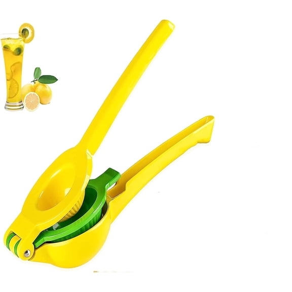 Lemon Squeezer Citrus Juicer Press Premium 2-in-1 Hand Lime Squeezer Quality Manual Fruit Juicer Durable