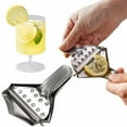 thumbnail image 1 of Lemon Squeezer Clip, Stainless Steel Lemon Lime Squeezer, Manual Citrus Press Juicer Fruit Orange Hand Squeezers Presses Kitchen Accessories Silver One Size, 1 of 7