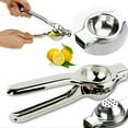 thumbnail image 1 of Lemon Squeezer Juicer Stainless Steel Orange Fruit Hand Press Manual Squeezer Juicer, 1 of 6
