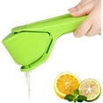 thumbnail image 1 of Lemon Squeezer Manual Citrus Press, Juicer Lemon, Easy Flat Lime Juicer with Foldable Design for Space Saving, Effortless Juice Extraction from Lemon, Lime, Orange, and Fruits – 7.8 Inch (Green), 1 of 20
