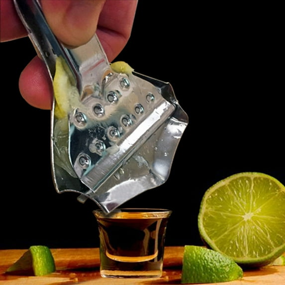 Lemon Squeezer Stainless Steel Metal Squeezer Bowl - Manual Citrus Press Juicer and Lime Squeezer Stainless Steel -Kitchen Gadget Tool