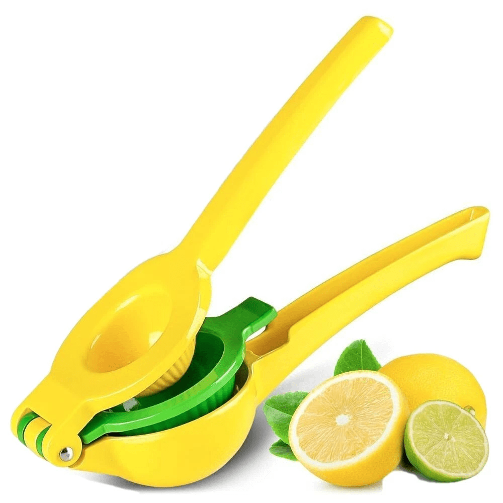 Lemon Squeezers Juicer Manual Press 2 in 1 Metal Lime Citrus Fruit Extractor
