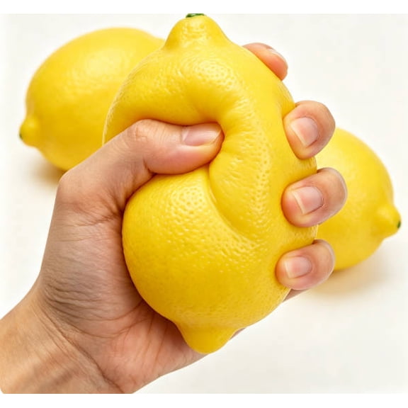 Lemon Squishy,Slow Rising Squishing,Lemon Squishies Stress