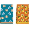 thumbnail image 1 of Lemon Starfish Seashells Summer Kitchen Towels Dish Towels 18x26 Inch Home Decorations Hand Towels Set of 2 Drying Dishcloth, 1 of 6