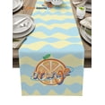 thumbnail image 1 of Lemon Table Runners rative for Home Kitchen Dining Cocktail Party Camping Holiday Party Kitchen Dining Wedding Spring Summer, 1 of 5