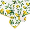 thumbnail image 1 of Lemon Tablecloth, Lemon Table Cloth, Yellow Lemons Print Table Cloth, Spring Summer Waterproof Wrinkle Free Tablecloth for Rectangle Tables 60 X 84, 60 X 102, 60 X 120 Inch, 1 of 6