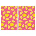 thumbnail image 1 of Lemon Themed Kitchen Towels Set of 2, 18x26 Fruit Dish Towels, Absorbent Soft Cotton Tea Towels for Drying and Farmhouse Decor, 1 of 3