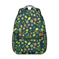 thumbnail image 1 of Lemon Themed Lecture Backpack - Functional School Bookbag for High School & University, Spacious Laptop Bag with Comfortable Straps, Great Gift, 1 of 6