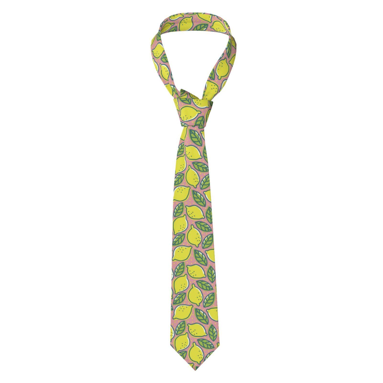 Lemon Ties for Men Business Wedding Party Suit Fashion Neck Ties Funny