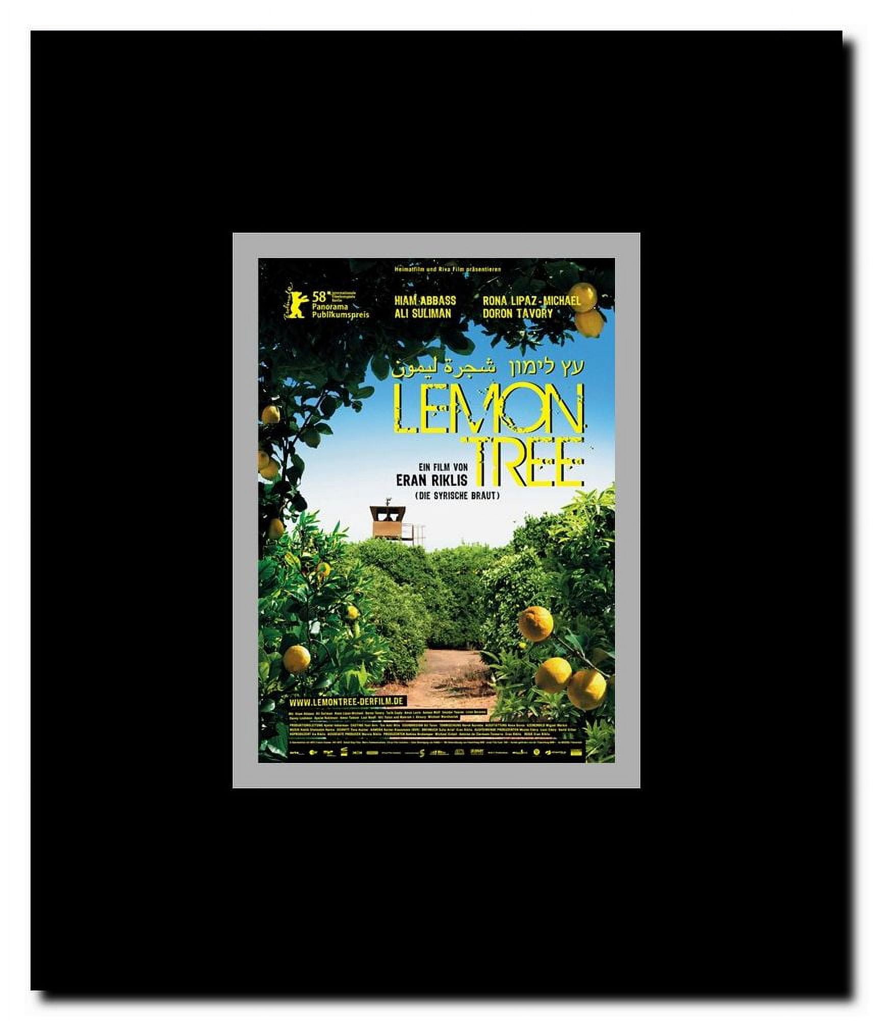 Lemon Tree Framed Movie Poster