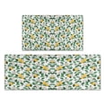 thumbnail image 1 of Lemon Tree Leaf Kitchen Rugs and Mats Sets Of 2,Kitchen Decoration Rugs,Rubber Backing Non-Slip Floor Mat for Sink Washable Waterproof Laundry Room Runner Rugs, 1 of 7