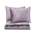 thumbnail image 1 of Lemon Tree Lilith King Mauve Quilt Set, 1 of 3