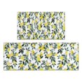thumbnail image 1 of Lemon Trees Kitchen Rugs and Mats Sets Of 2,Kitchen Decoration Rugs,Rubber Backing Non-Slip Floor Mat for Sink Washable Waterproof Laundry Room Runner Rugs, 1 of 7