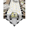 thumbnail image 1 of Lemon Truck Lattice Table Runners Wedding Decoration Modern Dining Table Decor Table Runners, 1 of 4