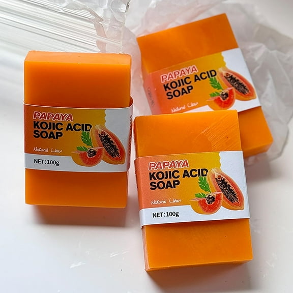 Lemon & Turmeric Soap Bar, Deep Cleaning Bath Soap for Whole Body, Moisturizing Exfoliant with Fine Foam for Refreshing Skin