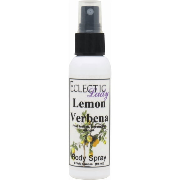 Lemon Verbena Body Spray, Eclectic Lady, Hydrating Mist, Unisex, 4 oz