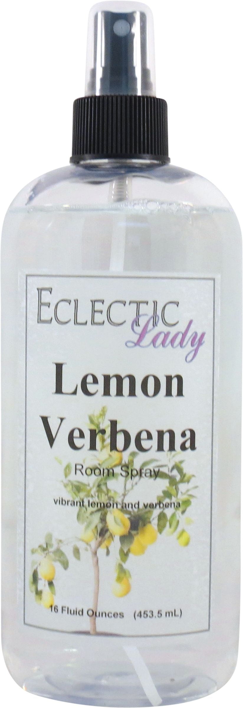Lemon Verbena Room Spray by Eclectic Lady, 16 Ounces, Fragrant Aromatic Room Mist For Home, Room
