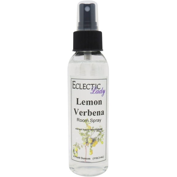 Lemon Verbena Room Spray by Eclectic Lady, 4 Ounces, Fragrant Aromatic Room Mist For Home, Room, Office