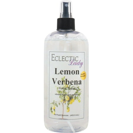 Lemon Verbena Room Spray by Eclectic Lady (Double Strength), 16 Ounces, Fragrant Aromatic Room Mist For Home, Room, Office
