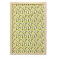 thumbnail image 1 of Lemon Wall Art with Frame, Vibrant Colored Sliced and Whole Lemons Summer Theme Vintage Print, Printed Fabric Poster for Bathroom Living Room Dorms, 23" x 35", Dried Rose Yellow, by Ambesonne, 1 of 2