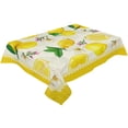 thumbnail image 1 of Lemon Watercolor Leaves Wedding Party Table Cloth Waterproof Oilproof Dining Table Cover Kitchen Home Decor Tablecloth, 1 of 7