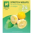 thumbnail image 1 of Lemon Wrap, Lemon Covers, Lemon Stretch Wraps, Cotton Citrus Cover - [24 Pieces], 1 of 2