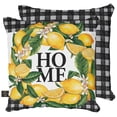 thumbnail image 1 of Briarwood Lane Lemon Wreath Summer Pillow, 1 of 3