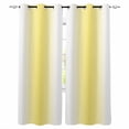 thumbnail image 1 of Lemon Yellow White Blackout Curtains 96 Inches Long for Bedroom, Gradient Vertical Stripes Geometric Thermal Insulated Room Darkening Black Out Window Curtain Panels Grommet Drapes for Living Room, 1 of 8