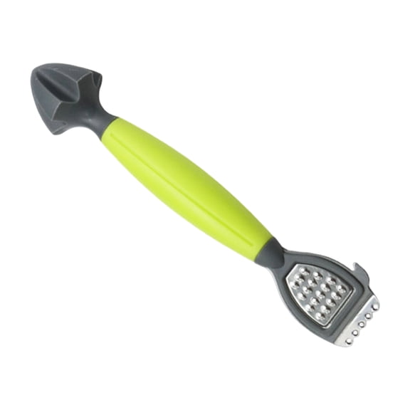 Lemon Zester, Stainless Steel Citrus Zester, 2 in 1 Lemon Juicer Grater, Ergonomic Handheld Grater, Multipurpose Kitchen Zester Tool, Zester Grater Tool for Lemon Lime Orange Zesting Juicing