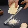 thumbnail image 1 of Lemon Zester & Heavy Duty Cheese Grater & Vegetable Grater — Cheese Lemon, Garlic, Nutmeg, Chocolate, Fruits, Vegetables, Ginger Grater - Cheese Shredder & Stainless Steel Grater, 1 of 3