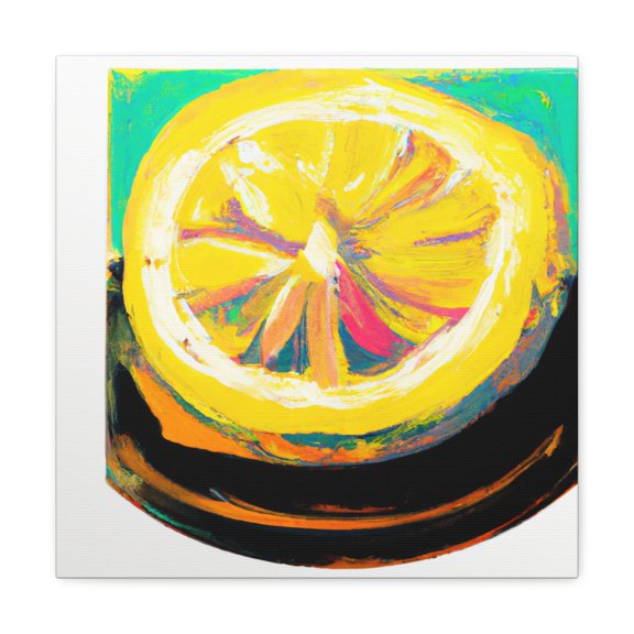 Lemon and Life Abloom - Canvas